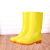钢米 雨鞋男士水鞋雨靴防滑防水水靴 中筒单层 (单位：双) 41 黄色