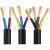 国标铜芯RVV电缆线2芯3芯4芯2.5/4/6/10平方软监控电源线护套线 5芯4平方(铜)10米