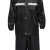 鸣灵 MLS-ZY001 反光雨衣套装 双层 1套 2XL 黑色