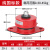 ZD阻尼弹簧减震器风机空调水泵空气能机床机械设备落地坐式减振垫 ZD-1(30-45公斤)纯国标红色四簧+防滑胶垫