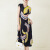 XAEA三宅·一生三宅褶皱连衣裙夏季新款女装减龄时尚显瘦宽松 黑色 均码(90-160)