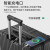 MOSPOKE轻奢高端平价行李箱大容量旅行箱万向拉杆箱可定做企业礼品密码箱 黑色普通款(LH607) 20寸