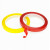 定置胶带白板划线警示贴彩色胶带红黄蓝绿6S物品定位贴企业定制 黄色 0.8CM宽*66米