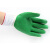 君御SAFEMAN 7102 耐刺穿防割防刮加厚耐磨泼胶防护胶片手套（白绿） 12副装*1袋