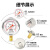 红旗（HONGQi）YTN-60径向充油抗震水压表0-2.5mpa耐震防震油压表气压表M14*1.5	
