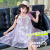 迪士尼（Disney）女童夏装连衣裙2024新款韩版洋气儿童夏季裙子女孩中大童公主裙潮 帽子 150cm