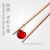 双枪（Suncha） 天然竹筷子 无漆无蜡家用竹筷餐具套装12双装 招财进宝升级款