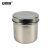 安赛瑞 不锈钢消毒罐（2个装）304不锈钢实验室酒精棉球缸药膏缸油膏缸 9cm 600120