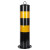 塑料反光警示柱护栏防撞柱可拆卸警示桩加厚防撞桶弹力柱安全停车 固定款