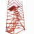 墩柱平台 盖梁平台 安全爬梯梯笼 桥梁施工  现货可定制 挂网安全爬梯