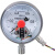YNXC100BF 全不锈钢耐震电接点压力表 抗振不锈钢电接点压力表 -0.1-0.1MPa