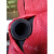 FENK 高压黑色夹布橡胶管耐压耐油管耐热管蒸汽水管喷砂管橡胶水管软管 4分(内径16MM*7层*18米)