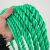 慎固 尼龙绳塑料绳耐磨晾衣绳户外手工编织货车捆绑绳绿色绳子 2mm*100米