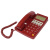 TSATX 电话机 HCD28(3)P/TSD型 电话机(统型)红色政务话机