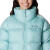 哥伦比亚（Columbia）女士棉服 Puffect Insulated滑雪服 耐磨防水防寒保暖夹克外套 Aqua Haze XS