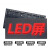 德力西电气 LED显示屏 单色走字屏 3840*2160