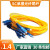 单模成品光纤跳线SC-SC光纤线1/2/3米尾纤延长跳线入户网络级跳线 单头FC 圆头 5m