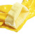 同固  防滑浸胶工业加工橡胶手套劳保胶手套防水耐油耐酸碱加厚耐磨 浸塑手套 黄色10付