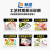 畅镭 垃圾桶分类标识 北京版厨余干湿垃圾分类标签不可回收有害垃圾标志 CLD-042
