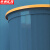  京洲实邦【全黄色中号两个装】办公纸篓压圈垃圾桶ZJ-0099