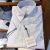 Brooks美式Brothers男士修身免烫纯棉商务休闲长袖衬衫 布克长袖衬衫灰色 L（160-180斤）