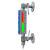 定制锅炉双色水位计接电红绿显水位计SSX49H-25锅炉水位表双色液位计 L=330
