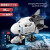 乐乐兄弟儿童中国积木航天火箭模型拼装太空飞船军事战舰男孩玩具礼物 【基础版】龙飞船 88PCS