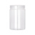 铝银盖pet罐密封塑料瓶子透明加厚零食糕点小海鲜包装收纳桶 5.5*18cm 28g 铝银盖 10个