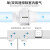 顶格PVC管道增压抽风机强力厨房卫生间排风排烟换气扇4/6/8寸 8寸无线遥控单速款套餐3