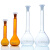 A级包过检容量瓶高硼硅玻璃10/25/50/250/500/1000/2000ml定容瓶 100ml棕色(包过检款)A级带厂鉴定证