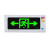 百士安 嵌入式暗装指示灯 安全出口指示牌消防应急疏散标志牌 390-双向安全出口（含底盒）