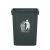 塑料垃圾桶厨房大号户外环卫垃圾箱分类商用工业无盖加厚 20L加厚桶无盖灰色