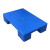 希万辉 平面高脚塑料垫仓库防潮四面拼接垫仓板塑料板 平板四脚（2个装） 600×500×130mm
