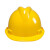 曼德锐安全帽工地国标加厚透气玻璃钢建筑工程男夏施工领导头盔定制印字 国标加厚款（黄色）（按钮）