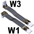 USB OTG 2.0公对公扁平数据延长线micro-B转micro-B ADT 工厂 W1-W3 13P ID 0.1m