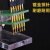 测试夹 PCB烧录架2.54mm间距治具夹具探针下载程序编程3-10P 单排2.54mm-6P