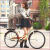 OLOEY女款自行车成人自行车上班代步自行车男女中大学生自行车 靓丽粉标配款大礼包