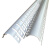 文枝PVC可弯圆弧阳角条角线圆角圆形收口条护墙角保护条大弧形刮腻子 直条小圆弧1.8cm 10条整条发货