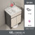 tozr（TOZR）蜂窝铝阳台洗衣柜扫地机器人浴室柜落地式卫生间一体洗衣池带搓板 60CM-卡其色-盆柜套餐 机器人柜