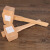 Vieruodis榉木木槌木锤敲打木榔头锤子木柄木工工具大号小号木工锤 100mm小号榉木木槌280g/个