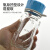 麦洁特 玻璃试剂瓶储酒玻璃水杯YOUTILITY杯蓝盖瓶耐高温密封性好防漏设计 透明125ml 