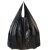 垃圾袋手提式中大小一次性黑色背心式塑料袋厨房 3件 正常37宽黑 45宽黑色加厚50个 加厚