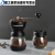 花乐集 可水洗手摇磨豆机 粗细可调 手动咖啡豆研磨机 手磨咖啡机 磨豆机+滤网