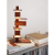 鸿登Frank Lloyd Wright 经典名作Taliesin3大台灯日式建筑书房木纹灯 实木款3头原版工艺