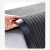 五星盾 复合双条纹地毯 PVC防滑除尘吸水地垫整卷大面积可剪裁耐磨脚垫 走廊过道楼梯毯 大红色 宽1m（单米价格）