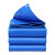 普力捷（PULIJIE）蓝色PVC夹网布加厚耐磨篷布货场盖布防水防晒篷布鱼池养殖刀刮布 10米*15米