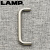 LAMP日本LAMP蓝普不锈钢304拉手柜门门把手衣柜门橱柜设备用H-42-C H-42-C-15-孔距：150mm