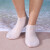 全脚保湿防开裂硅胶袜男女护脚套防足后跟干裂保护套脚膜套沙滩袜 送白色L码(39-41)餸