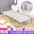 LISM适用于折叠床单人床双人床出租房简易午休床经济型1.2米铁床钢丝 加厚铁床75宽(双床头）总长
