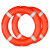 江波 国标救生圈 全塑儿童游泳圈 船用救生浮圈 加厚实心泡沫圈
